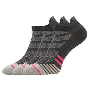 VOXX ponožky Rex 17 tmavo šedé 3 páry 39-42 119721