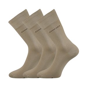 Ponožky BOMA Comfort beige 3 páry 39-42 100300