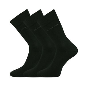 Ponožky BOMA Comfort Black 3 páry 39-42 100301