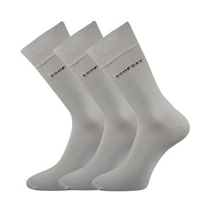 Ponožky BOMA Comfort svetlosivé 3 páry 43-46 100307