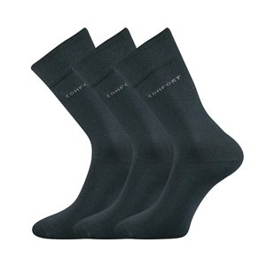 Ponožky BOMA Comfort tmavosivé 3 páry 39-42 100304