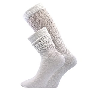 BOMA Aeróbne ponožky biele 1 pár 39-42 102726