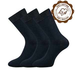 BOMA ponožky Blažej tmavomodré 3 páry 41-42 100222