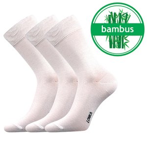 LONKA ponožky Debob white 3 páry 35-38 111487