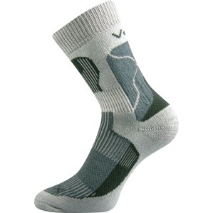 VOXX Trekingové ponožky svetlo šedé 1 pár 35-37 103661