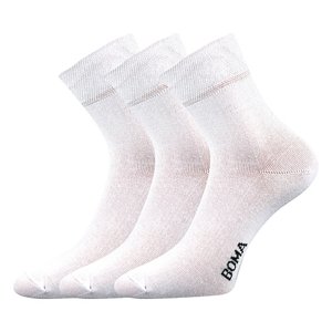 BOMA ponožky Zazr white 3 páry 39-42 112857