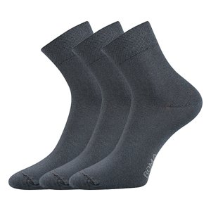 BOMA ponožky Zazr tmavosivé 3 páry 35-38 112854