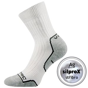 VOXX Zenith ponožky L+P biele 1 pár 41-42 103790