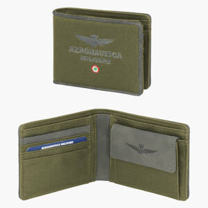 Peňaženka Aeronautica Militare City AM-337-33 zelená