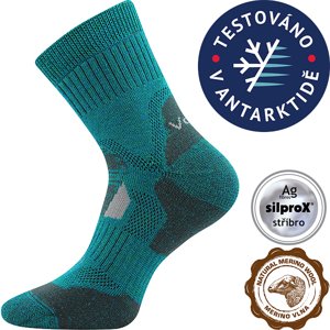 VOXX Stabil CLIMAYARN ponožky modro-zelené 1 pár 35-38 117562