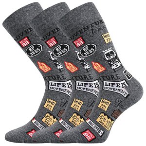 Ponožky značky LONKA Depate 3 páry 43-46 118157