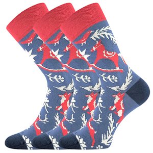 LONKA® ponožky Damerry animals 3 páry 35-38 118300