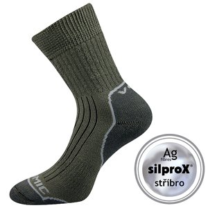 VOXX Zenith ponožky L+P tmavozelené 1 pár 35-37 103769