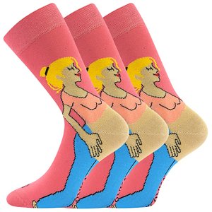 LONKA Woodoo ponožky 29/stehná 3 páry 39-42 117732