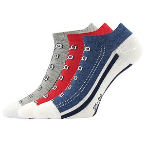 Ponožky BOMA Piki 80 mix A 3 páry 43-46 119692
