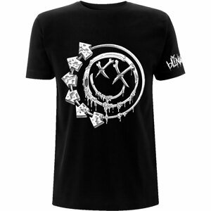 RockOff BLINK-182 Unisex bavlnené tričko: Bones - čierne Veľkosť: L