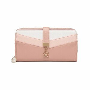 Miss Lulu moderná dámska peňaženka LP2215 - ružová
