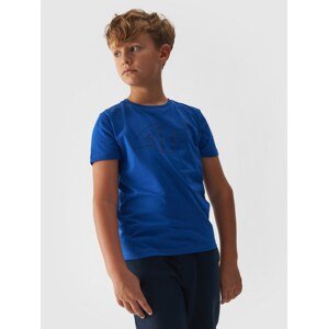 Chlapčenské tričko s potlačou - kobaltovo modré