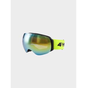 Unisex lyžiarske okuliare s viacfarebným povrchom a polarizáciou - žlté
