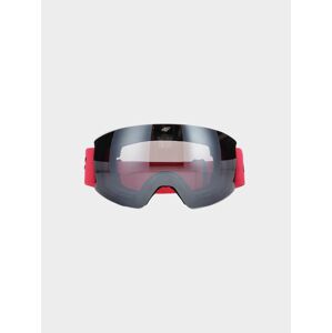 Unisex lyžiarske okuliare so zrkadlovým povrchom - ružové