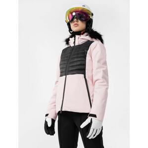 Dámska lyžiarska bunda 4FPRO s recyklovanou výplňou PrimaLoft® Black