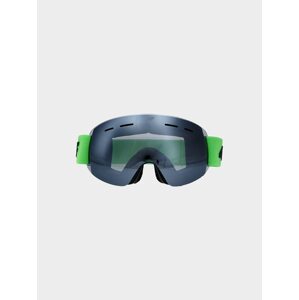 Chlapčenské lyžiarske okuliare so zrkadlovým povrchom - zelené