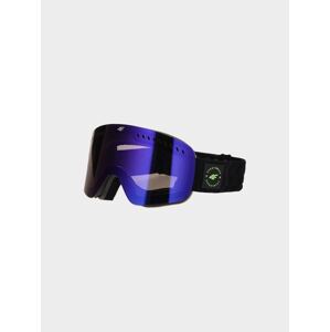 Chlapčenské lyžiarske okuliare s viacfarebným povrchom - zelené