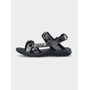 Dievčenské sandále - čierne