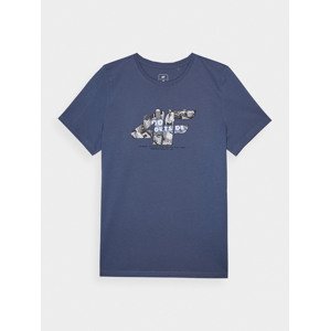Chlapčenské tričko s potlačou - modré
