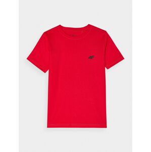 Chlapčenské tričko bez potlače - červené