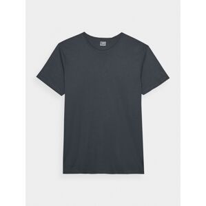 Pánske regular tričko s potlačou - šedé