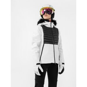 Dámska lyžiarska bunda 4FPRO s recyklovanou výplňou PrimaLoft® Black