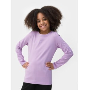 Dievčenské tričko s dlhým rukávom a potlačou