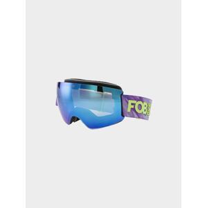 Unisex snowboardové okuliare s viacfarebným povrchom - viacfarebné