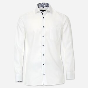 CASAMODA Biela pánska košeľa, Regular fit Veľkosť: 41 (L) CASAMODA