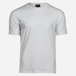 Tee Jays Biele Stretch Slim fit tričko Veľkosť: XXL Tee Jays