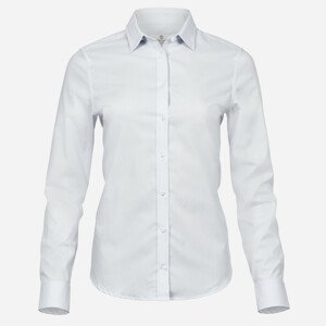 Tee Jays Luxury Stretch biela dámska košeľa Veľkosť: L Tee Jays